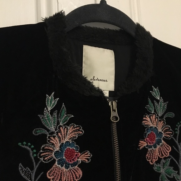 Vintage Embellished Velour Jacket - Picture 2 of 7